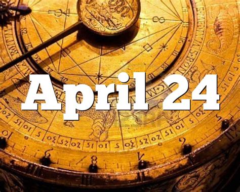 what is april 24th